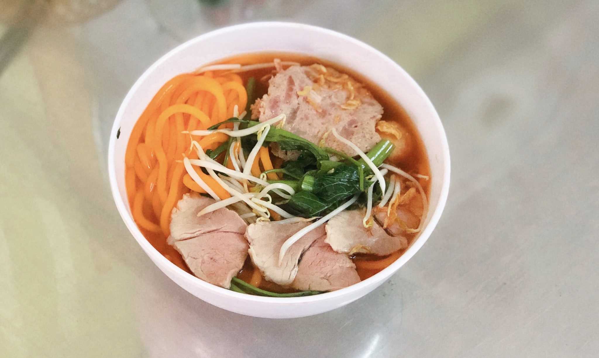 Bún đỏ Đắk Nông mang đến hương vị đậm đà từ thịt cua